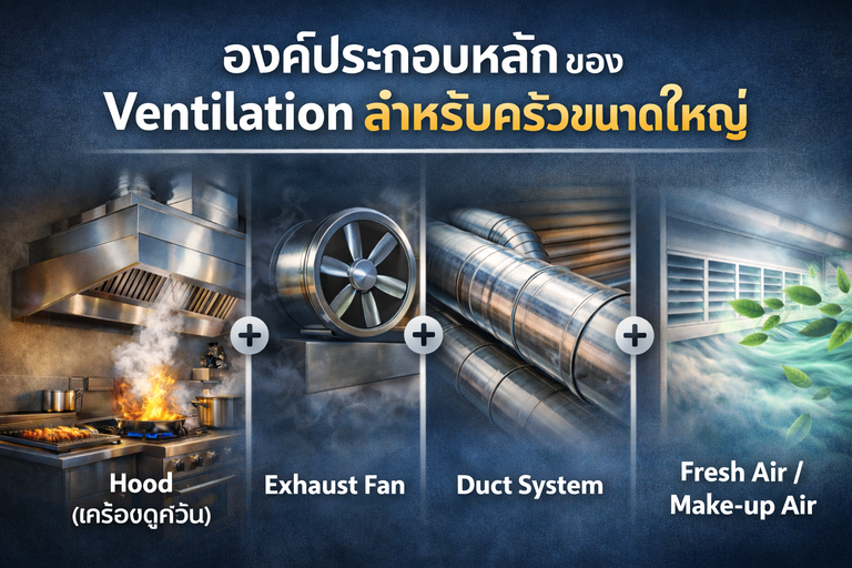 ระบบระบายอากาศร้านอาหาร