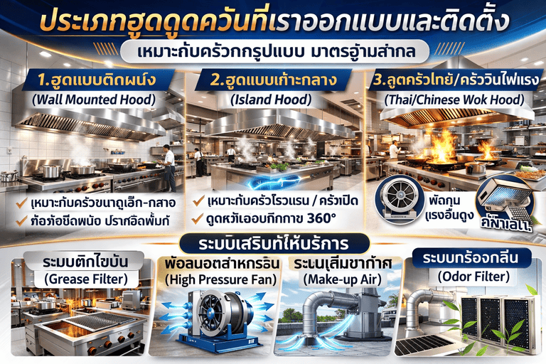 ระบบฮูดดูดควันเชิงพาณิชย์