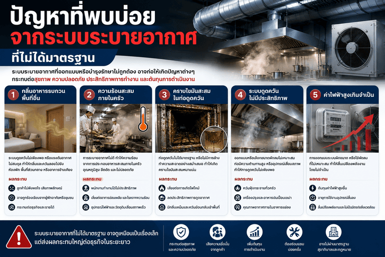 วิธีออกแบบระบบระบายอากาศให้เหมาะกับพื้นที่ใช้งาน