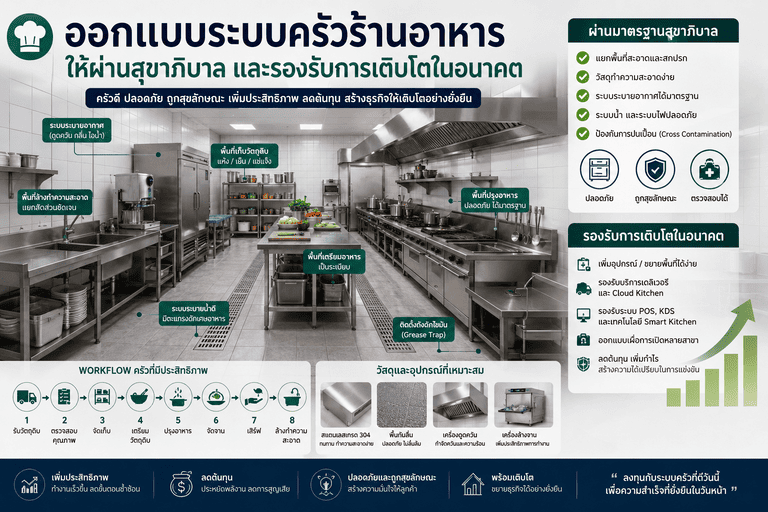 ออกแบบร้านอาหาร